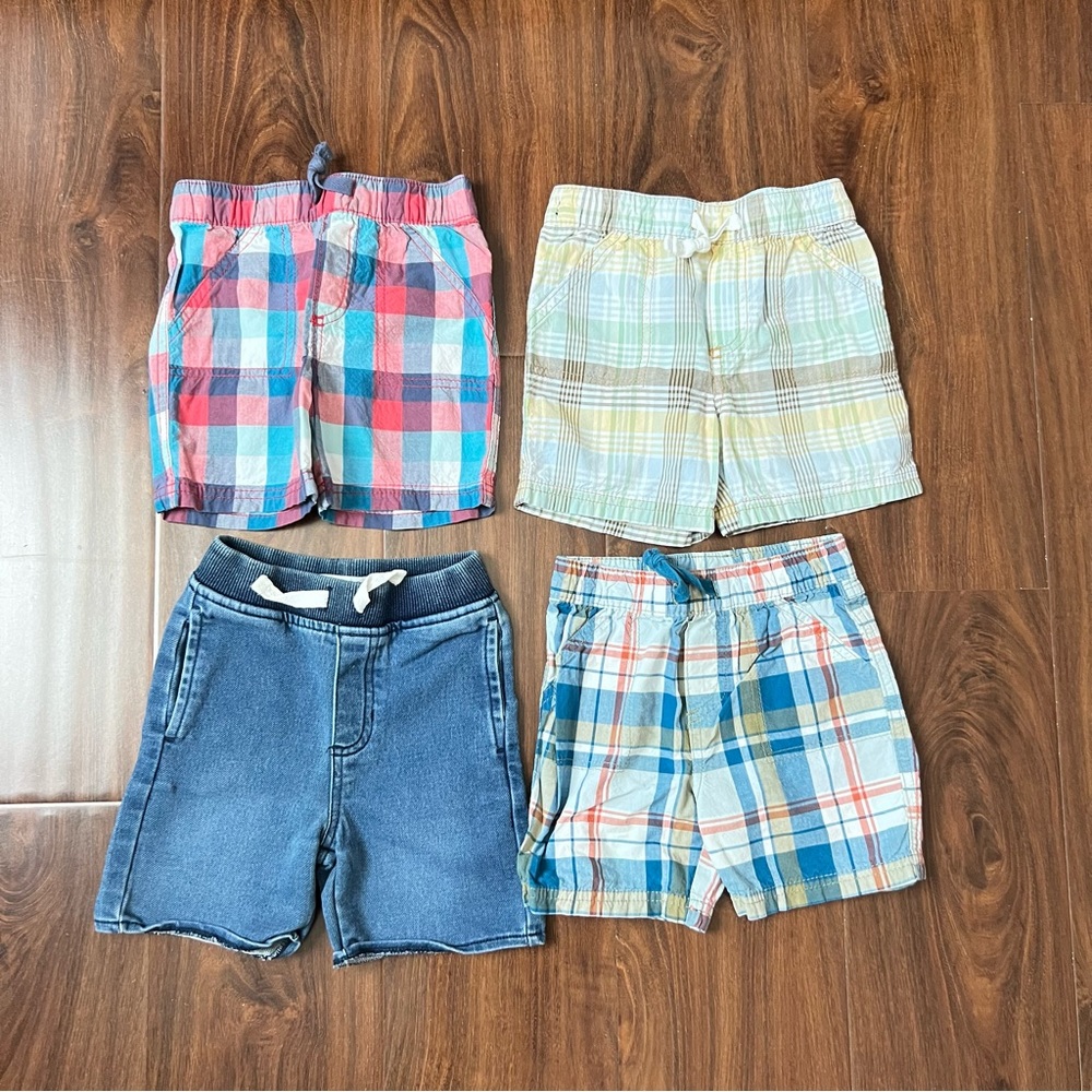 Little Boy’s Short Pants 4-piece Bundle